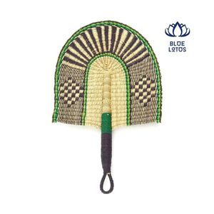 VENTA EXITOSA Abanico de Mano Premium de Seagrass |   Abanico Tejido Natural Ecológico para la Playa en Verano - Product Image 1