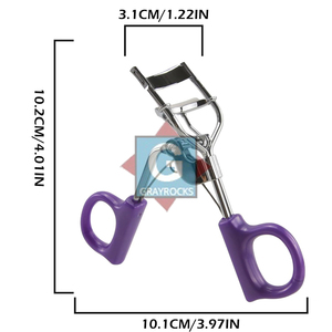 Recourbe-cils portable en acier inoxydable gris Private Label avec garantie de 3 mois – Instrument de beauté - Product Image 5