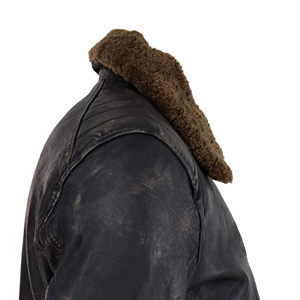 Wholesale <b>Mens</b> Leather <b>Fur</b> <b>Jacket</b> Unique Color Winter Coat Premium Warm Apparel Custom Logo OEM ODM Manufacturing - Product Image 5