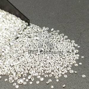 Lote de paquetes de mezcla de diamantes de corte redondo blanco natural de 1mm a 3mm VVS VS SI H I Color pulido Cuerpo a Cuerpo suelto certificado por IGI - Product Image 3