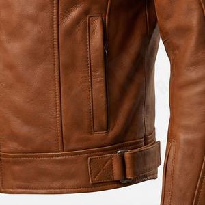 Chaqueta de Motociclista de Cuero Genuino para Hombre de la Mejor Calidad, Nueva Colección de Invierno, Chaquetas de Motocicleta con Protecciones Desmontables Personalizadas - Product Image 5