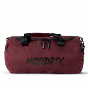 Bolsa de Gimnasio de Cuero Personalizada, Bolsa de Viaje de Fin de Semana de Lujo Impermeable de PU para Hombres y Mujeres, Compartimentos para Zapatos, Logos de Marca - Product Image 1