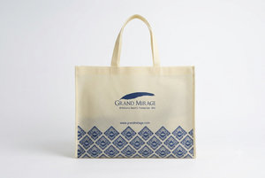 Bolsa de Compras Reutilizable Ecológica al por Mayor, de Tela No Tejida, con Asas Reforzadas, Logotipo Personalizado Impreso en Serigrafía, Sellado Térmico, Pedido Personalizado - Product Image 3