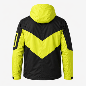 Chaqueta cortavientos al por mayor, nuevo diseño, personalizada, de alta calidad, para hombre, con bordado, impermeable, a prueba de viento, proveedor OEM - Product Image 4