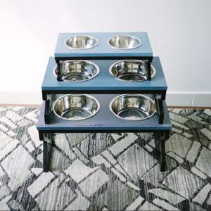 Mangeoire surélevée pour chien en acier inoxydable, gamelles surélevées pour chat, gamelle pour animaux de compagnie, fournitures pour chiens, soins pour animaux, fournitures pour petits animaux - Product Image 1