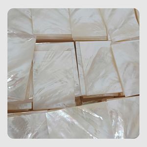 Placa de Nácar Natural Blanca, Material Decorativo para Incrustaciones en Muebles, Joyería, Manualidades y Bricolaje - Product Image 3