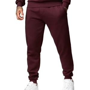 Venta al por mayor de peso pesado de lana chándal de 2 piezas con capucha de cuello redondo de gran tamaño sudadera y pantalones de chándal conjunto para hombres 2026 - Product Image 4