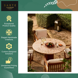 Low Market Price Premium Quality Eco-Friendly and Luxury Modern Terrazzo Table Tops for Cafes/Hotels/Luxury <b>Homes</b> - Product Image 6