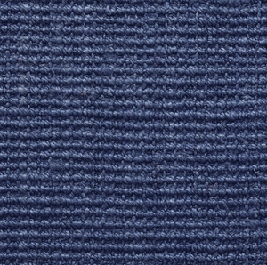 Alfombra de yute azul con borde festoneado, alfombra boho tejida a mano para sala de estar, dormitorio, hoteles, habitaciones comerciales - Product Image 3