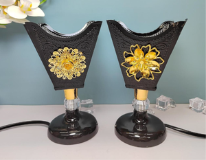 Royal Floral Pedestal <b>Electric</b> Incense <b>Burner</b> DE1044 and WD6076 Wholesale - Product Image 1