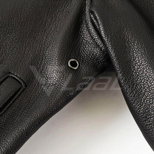 Veste en cuir pour homme, doublure douce, vêtement d'extérieur élégant, qualité durable, veste d'hiver tendance, veste en cuir pour homme - Product Image 5