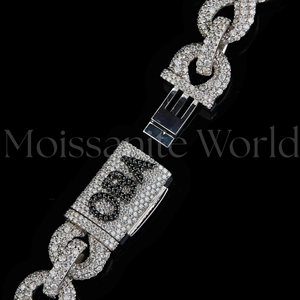 Cadena Cubana de Moissanita de Alta Demanda con Brillo Intenso, Collar Hip Hop para Hombre, Disponible a un Precio Competitivo - Product Image 4