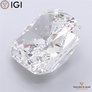 เพชรทรงคุชชั่น พร้อมใบรับรอง IGI 5.00 กะรัต เพชร CVD ผลิตในห้องปฏิบัติการ สี F ความสะอาดระดับ VS2 สำหรับแหวนหมั้น - Product Image 5