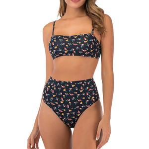 Custom Eco Friendly Swimwear Recycled Fabric Bathing Suit <b>Bikini</b> <b>Set</b> B2B Custom <b>Size</b> Swimwear Women Sexy Two Piece Bathing Suit - Product Image 5