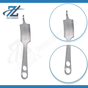 Palanca Ósea Curva Hohmann, Modelo Leicester Royal Infirmary, 340 mm de Largo x 23 mm de Ancho, Instrumentos Quirúrgicos Manuales de Acero Inoxidable - Product Image 3