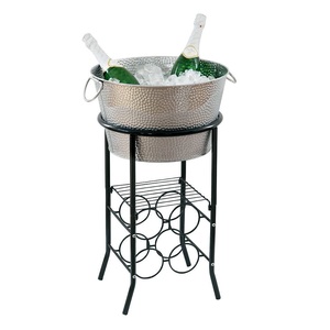 Bac à vin en métal très demandé, écologique, pour jardin, en fer galvanisé, ovale, personnalisable en taille, forme et couleur - Product Image 5