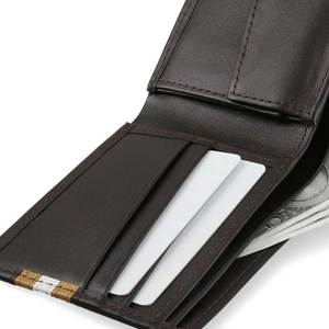 Cartera de Cuero 2026, Elegante, de Alta Calidad, Nueva Llegada, OEM, Bifold Unisex, de Cuero Genuino - Product Image 3
