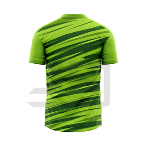 Maillot de football imprimé 100 % coton, antibactérien, séchage rapide, respirant, col en V, unisexe, doux et confortable, pour le sport - Product Image 6