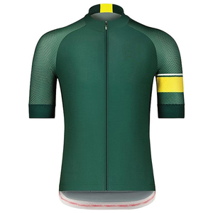 Maillot de Ciclismo de Manga Larga de Alta Visibilidad Verde Lima con Cierre Completo para Hombre, Camiseta Deportiva de Alta Calidad para Ciclismo de Carreras - Product Image 6