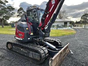 Miniexcavadora Yanmar 100 Usada de Alta Calidad, Económica, Microexcavadora de 10 Toneladas con Motor y Bomba para Uso en Construcción y Agricultura - Product Image 4