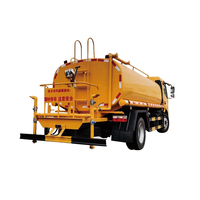 Camión Cisterna de Agua Automático de 10,000L con Tanque de Acero Inoxidable para Control de Polvo en Carreteras, Obras de Construcción y Minería, con Bomba de Motor Diésel Nueva