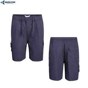 Pantalones Cortos Cargo Tácticos Casuales para Hombre, de Lona Sólida, con Múltiples Bolsillos, Ecológicos, de Secado Rápido, Transpirables, de Cintura Alta con Cordón Ajustable - Product Image 3