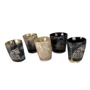 แตรธรรมชาติอินเดียและแตรไม้แก้วสั้นขายส่งโลโก้ที่มีคุณภาพสูงกำหนดเอง - Product Image 1