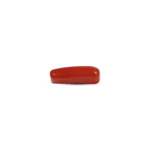 Natural Red Coral Oval Cut Loose Gemstone 7.05 Carat for Fine Jewelry - Product Image 3
