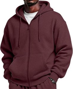 <b>Men</b>’s Luxury Casual Hoodie Oversized Silhouette Soft Cotton Fleece Custom Branding Urban Fashion Pullover Sweatshirt - Product Image 1