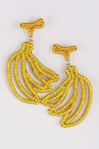 <b>Earrings</b> Seed Beads Embroidery <b>Earrings</b> Beautiful Color Beads Purple ,yellow , <b>Green</b> Lobster Multi - Product Image 4