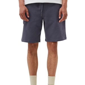 Shorts de survêtement pour hommes à taille élastique, mélange polyester/coton, impression de logo personnalisée, prix de gros, design personnalisé, molleton épais, décontracté - Product Image 6