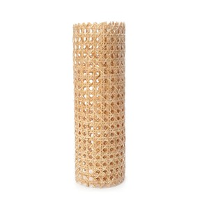 แผ่นหวายสานทรงหกเหลี่ยมแผ่นม้วนธรรมชาติ - Product Image 1