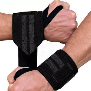 ผ้าพันข้อมือยกน้ำหนักคุณภาพสูงสำหรับออกกำลังกาย พาวเวอร์ลิฟติ้ง ยิม  รับทำโลโก้ตามสั่ง ผ้าพันข้อมือยืดหยุ่น - Product Image 3