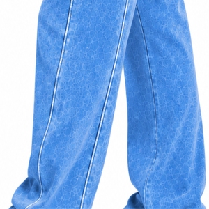 Pantalones Jogger para Mujer, de Algodón Terry, Corte Holgado Informal, Largos, Estampados, con Bolsillos Laterales, Diseño Personalizado - Product Image 6