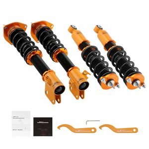 Adjustable 24 Ways Damper Coilover Suspension Kit Tuning Shocks Strut Suspension Systems for Subaru Outback 1999-2003 Compatible - Product Image 2
