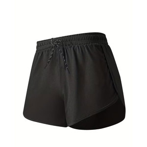 Pantalones Cortos Deportivos 2 en 1 con Forro Interior para Hombre, Pantalones Cortos de Entrenamiento de Baloncesto, Tejido Delgado y Transpirable para Correr y Hacer Ejercicio - Product Image 1