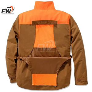 Chaqueta Ligera Personalizada para Hombre, Impermeable, Transpirable, Naranja, Ropa de Caza, Chaqueta de Pesca, Chaqueta de Camuflaje para Exteriores - Product Image 6
