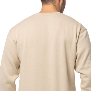 Customizable Private Label Men's Sweatshirt Basics Cotton Blended Fabric Tactical Modern Designer Summer Wear To Use Sweatshirt - Product Image 2