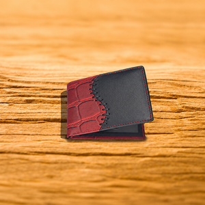 Customized <b>Men</b> Short Genuine <b>Leather</b> <b>Wallet</b> Made in Pakistan AI-5201 - Product Image 4