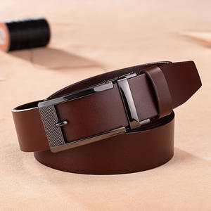 Ceinture en cuir pleine fleur véritable de luxe faite à la main en cuir de vachette de haute qualité pour hommes, service OEM ODM, acier respirant et imperméable, 3,5 cm - Product Image 5