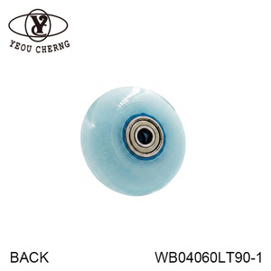 60mm PU Pet <b>Stroller</b> Wheel with ABEC-7 Bearing Custom Pet Cart Caster for Outdoor Travel - Product Image 1