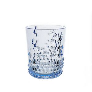 Vaso de whisky de cristal fino punk de plástico sin BPA - Product Image 2