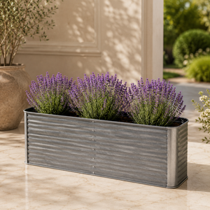 Galvanized Metal Pail Rustic Farmhouse Bucket Decorative <b>Planter</b> Organizer - Product Image 5