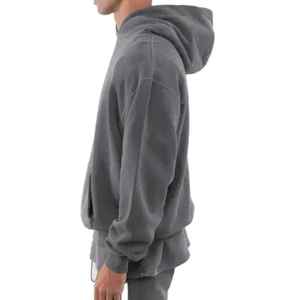 New Fashion Men Acid Wash <b>Hoodies</b> <b>Plain</b> Dyed Breathable and Quick Dry Casual and Outdoor Wear Unique Style Washable Durable - Product Image 3