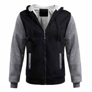 Sweat-shirts d'hiver pour hommes de haute qualité avec logo personnalisé, 100% coton, impression en relief, tissu polaire uni, tailles XS-XXL - Product Image 4