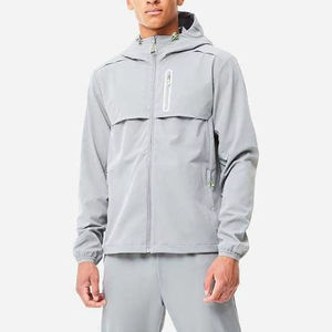 High Quality Hooded Solid <b>Wind</b> <b>Breaker</b> Two Piece Track Suit Lightweight Tracksuit Set Casual Wear Custom Autumn - Product Image 6
