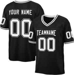 Professional American Football Jersey Interlock Fabric Digital Print Custom Logo OEM ODM Supplier Breathable Team Gear - Product Image 1