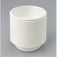 Bol en bagasse biodégradable de qualité alimentaire 16 oz, compatible micro-ondes, compostable, pour fêtes et plats à emporter