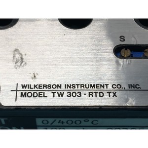 Transmisor WILKERSON TW303-RTD TX, 165934 - Equipo y Piezas de Semiconductores de Confianza de Marca Global - Product Image 5