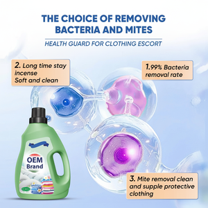 Detergente Líquido para Ropa con Fórmula Avanzada |   Potente contra la grasa y las manchas |   Fábrica OEM ODM - Product Image 2